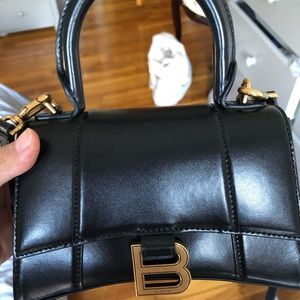 Balenciaga hourglass XS shiny box